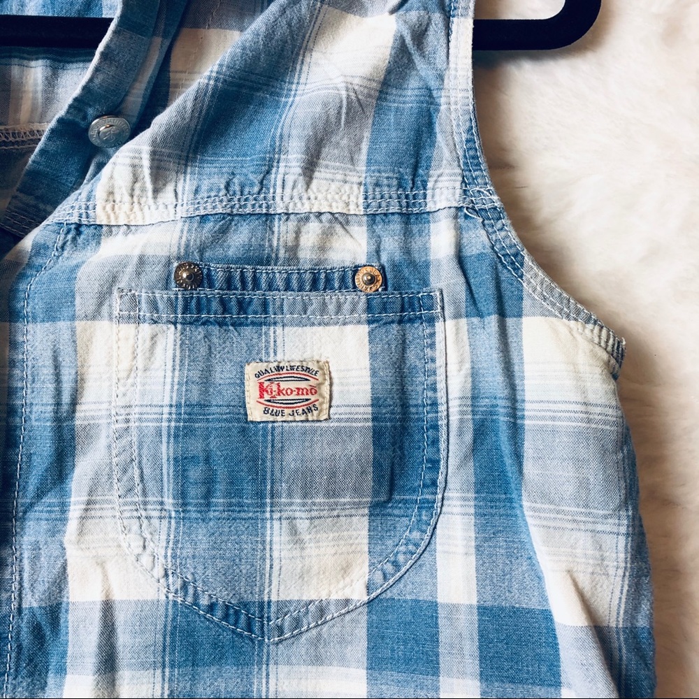 VTG Kikomo Jeans sleeveless top sz Med - Picture 3 of 9